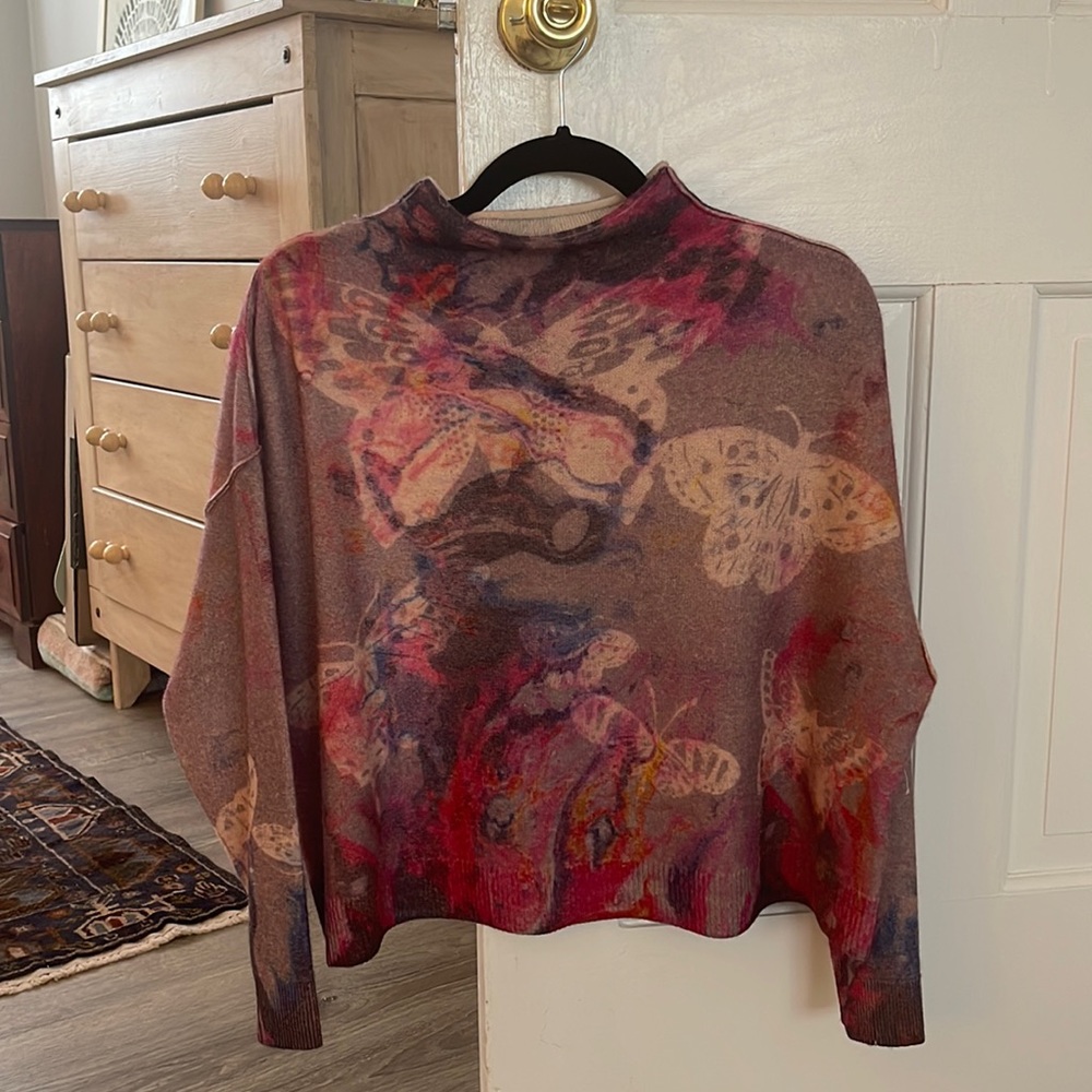 Anthropologie Pilcro Cashmere Mockneck Sweater